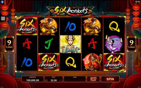 Six Acrobats Slot - Play Online